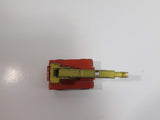 Vintage 1971 Lesney Matchbox Series Superfast No. 42 Iron Fairy Crane Orange and Lime Green Die Cast Toy Car Vehicle