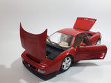 Burago 1989 Ferrari 348 TB Red 1/18 Scale Die Cast Toy Car Vehicle