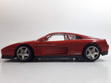 Burago 1989 Ferrari 348 TB Red 1/18 Scale Die Cast Toy Car Vehicle