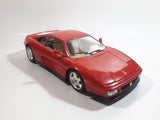 Burago 1989 Ferrari 348 TB Red 1/18 Scale Die Cast Toy Car Vehicle