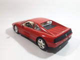 Burago 1989 Ferrari 348 TB Red 1/18 Scale Die Cast Toy Car Vehicle