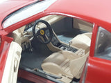 Burago 1989 Ferrari 348 TB Red 1/18 Scale Die Cast Toy Car Vehicle
