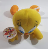 1996 Warner Bros Looney Tunes Tweety Bird Cartoon Character 6" Plush with Tags