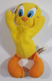 1996 Warner Bros Looney Tunes Tweety Bird Cartoon Character 6" Plush with Tags