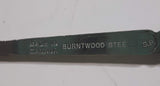 Vintage Duncan, B.C. Train Locomotive Figural Silver Plated Burntwood Steel Spoon Travel Souvenir