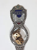 Reno, Nevada Dice Charm Metal Spoon Travel Souvenir