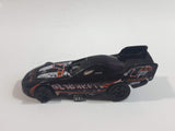 1999 Hot Wheels Mega Graphics Pontiac Firebird Funny Car Dark Black Purple Die Cast Toy Car Vehicle