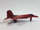 Fighter Jet Army Red Die Cast Toy Airplane Aircraft Vehicle