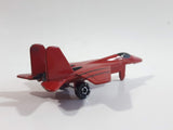 Fighter Jet Army Red Die Cast Toy Airplane Aircraft Vehicle