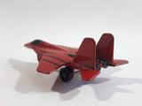Fighter Jet Army Red Die Cast Toy Airplane Aircraft Vehicle