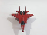 Fighter Jet Army Red Die Cast Toy Airplane Aircraft Vehicle