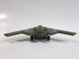 Greenbrier Stealth Bomber Fighter Jet Army Green Die Cast Toy Airplane Aircraft Vehicle