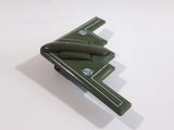 Greenbrier Stealth Bomber Fighter Jet Army Green Die Cast Toy Airplane Aircraft Vehicle