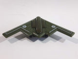 Greenbrier Stealth Bomber Fighter Jet Army Green Die Cast Toy Airplane Aircraft Vehicle