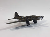 A222 B-17 Bomber Dark Army Green Camouflage Die Cast Toy Aircraft Vehicle
