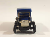 High Speed No. 607 - 612 Milk Land Dairy Delivery Truck Dark Blue Die Cast Toy Car Vehicle