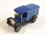 High Speed No. 607 - 612 Milk Land Dairy Delivery Truck Dark Blue Die Cast Toy Car Vehicle