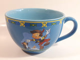 Disney Store Pinocchio Cartoon Character Blue Over Sized Ceramic Coffee Mug