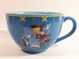 Disney Store Pinocchio Cartoon Character Blue Over Sized Ceramic Coffee Mug
