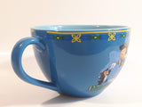 Disney Store Pinocchio Cartoon Character Blue Over Sized Ceramic Coffee Mug