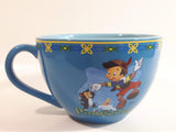 Disney Store Pinocchio Cartoon Character Blue Over Sized Ceramic Coffee Mug