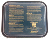 Vintage 1980 Coca-Cola Limited Edition Alberta 75th Anniversary 75th Normandeau Cup Red Deer, Alberta Green Metal Beverage Tray