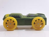 2017 Nerf Nitro Foam Green and Yellow Toy Car Vehicle