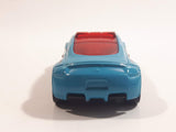 2014 Hot Wheels HW City Mitsubishi Eclipse Concept Car Blue Die Cast Toy Car Fire Dept Emergency Vehicle