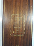 Vintage North Columbia Trading Company Enderby, B.C. Calendar Wooden Plaque