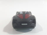 2012 Hot Wheels Thrill Racers - City Stunt 2009 Corvette StingRay Concept Flat Black Die Cast Toy Car Vehicle