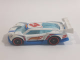 2013 Hot Wheels HW Racing - HW Race Team Super Blitzen Pearl White Die Cast Toy Race Car Vehicle