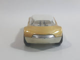 2009 Hot Wheels Avant Garde Metallic Gold Die Cast Toy Car Vehicle