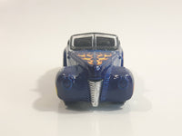 2008 Hot Wheels All Stars '40 Ford Convertible Dark Blue Die Cast Toy Car Vehicle