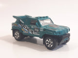 2007 Matchbox MBX Metal Adventure Ridge Raider Dark Teal Green Die Cast Toy Car Vehicle