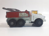 Vintage 1975 Lesney Matchbox Battle Kings K-14 K-110 Recovery Vehicle Tow Truck White and Red Die Cast Toy Car Vehicle