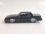 Maisto Ridez 1986 Chevrolet Monte Carlo SS Black Die Cast Toy Car Vehicle with Rubber Tires