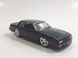 Maisto Ridez 1986 Chevrolet Monte Carlo SS Black Die Cast Toy Car Vehicle with Rubber Tires