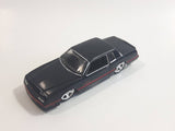 Maisto Ridez 1986 Chevrolet Monte Carlo SS Black Die Cast Toy Car Vehicle with Rubber Tires