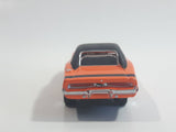 2009 Johnny Lightning Muscle Cars No. 488 1969 Dodge Charger R/T 440 Orange Die Cast Toy Car Vehicle with Opening Hood