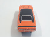 2009 Johnny Lightning Muscle Cars No. 488 1969 Dodge Charger R/T 440 Orange Die Cast Toy Car Vehicle with Opening Hood