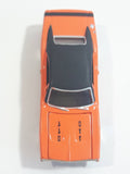 2009 Johnny Lightning Muscle Cars No. 488 1969 Dodge Charger R/T 440 Orange Die Cast Toy Car Vehicle with Opening Hood