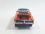 2009 Johnny Lightning Muscle Cars No. 488 1969 Dodge Charger R/T 440 Orange Die Cast Toy Car Vehicle with Opening Hood
