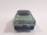 Johnny Lightning Muscle Cars No. 942 1968 Chevy Impala Satin Mint Green with Black Roof Die Cast Toy Car Vehicle with Opening Hood