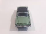 Johnny Lightning Muscle Cars No. 942 1968 Chevy Impala Satin Mint Green with Black Roof Die Cast Toy Car Vehicle with Opening Hood