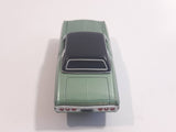 Johnny Lightning Muscle Cars No. 942 1968 Chevy Impala Satin Mint Green with Black Roof Die Cast Toy Car Vehicle with Opening Hood