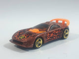 2003 Hot Wheels Flamin' Hot Wheels Callaway C7 Metalflake Copper Die Cast Toy Car Vehicle