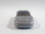 2001 Hot Wheels '97 Corvette Silver Die Cast Toy Car Vehicle