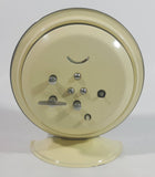 Vintage White Dove Mickey Mouse Style Animated Bird Windup Alarm Clock Made in China