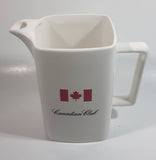 Vintage Wade PDM England Canadian Club White Pottery Pub Whiskey Jug Pitcher