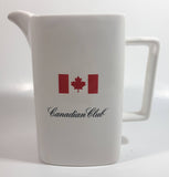 Vintage Wade PDM England Canadian Club White Pottery Pub Whiskey Jug Pitcher
